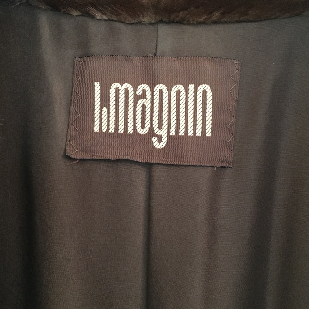 Full Length  Oscar de la Renta A-line Mink Fur Coat - Picture 5 of 7